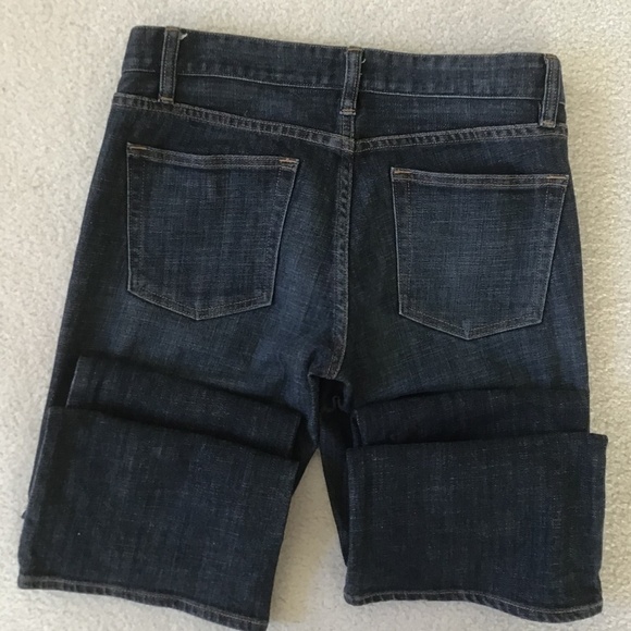 J Crew bootcut stretch blue jeans size 28S - Picture 6 of 8